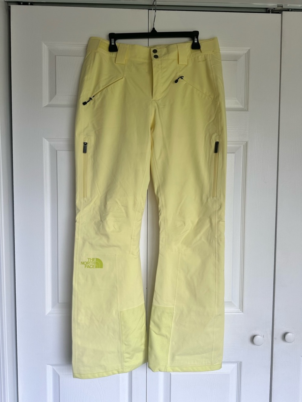 The North Face Pale Yellow Women's Ski Pants